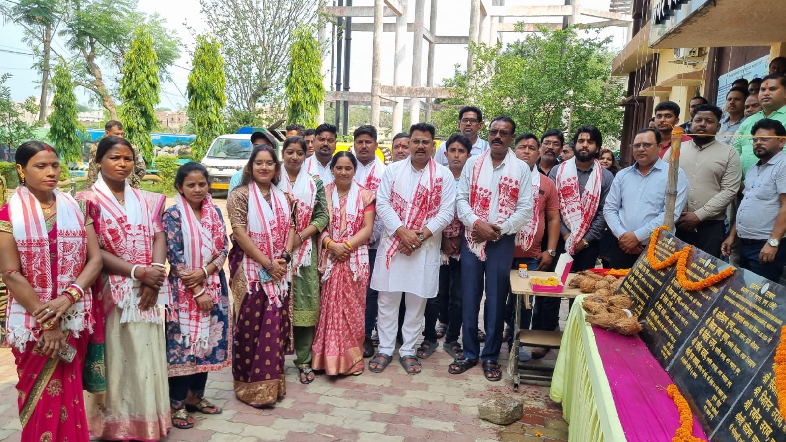 बुंडू नगर पंचायत में विकास योजनाओं की सौगात, विधायक विकास कुमार मुंडा ने किया शिलान्यास