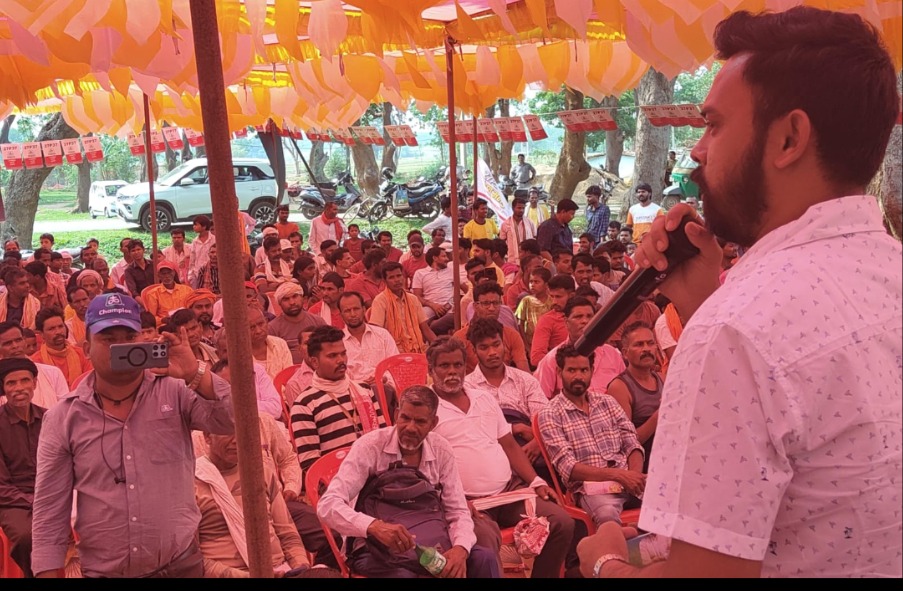 देश की अर्थव्यवस्था में किसानों की महत्वपूर्ण भूमिका: अभिनव सिद्धार्थ