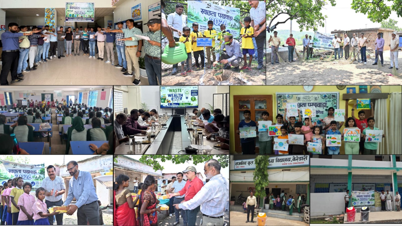 स्वच्छता पखवाड़ा 2026: चट्टी-बरियातु कोयला परियोजना ने चलाया जनजागरूकता अभियान